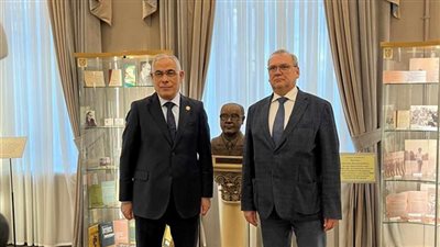 تفاصيل زيارة المستشار محمد شوقي لمقر جامعة مكتب النائب العام الروسي 