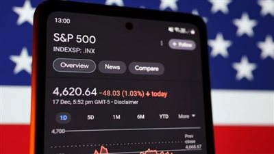 صعود مؤشر أسهم 