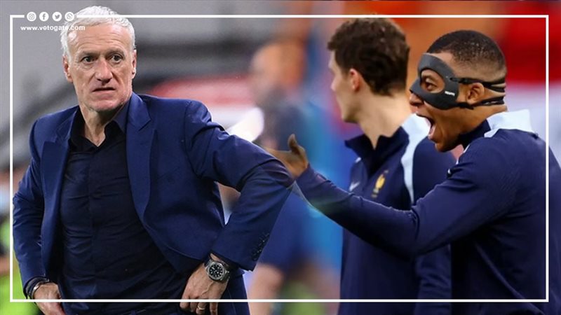 مبابي وديشامب، فيتو
