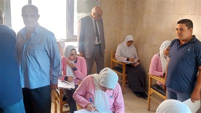 مدير التأمين الصحي بالشرقية يتابع امتحانات التمريض 