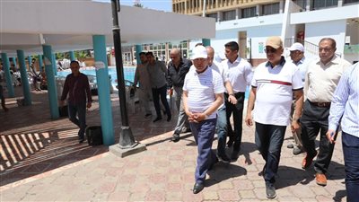 كامل الوزير يتفقد مجمع ورش إمبابة ومبنى هيئة النقل النهري