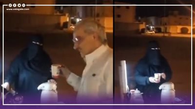 هيغير حياتها، الوليد بن طلال يفاجئ بائعة شاي أثناء تجوله بالشارع بهدية ثمينة (فيديو)