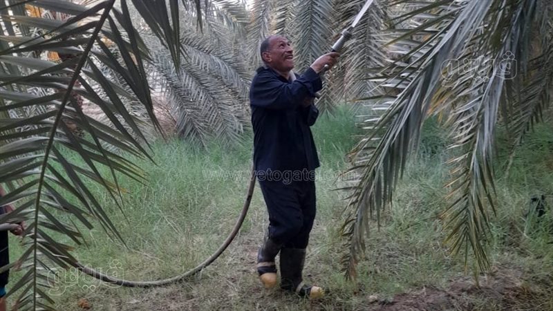 إخماد حريق بالوادي
