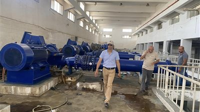 رئيس جهاز القاهرة الجديدة يتفقد روافع الصرف الصحي استعدادا لموسم الأمطار 