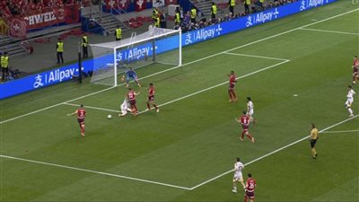 سويسرا تسجل الهدف الأول في مرمى ألمانيا 