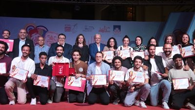 وزيرة الثقافة تشهد ختام الدورة السادسة من مواسم نجوم المسرح الجامعي (صور)