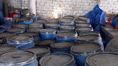 تموين قنا: ضبط مصنع لتعبئة الخل والكلور بدون ترخيص