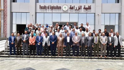 جامعة الوادي الجديد تستقبل لجنة قطاع العلوم الزراعية بالأعلى للجامعات