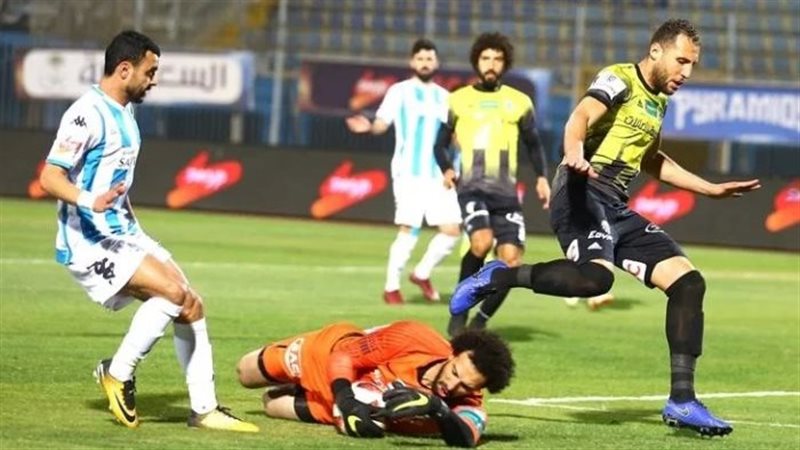 مباراة بيراميدز والمقاولون