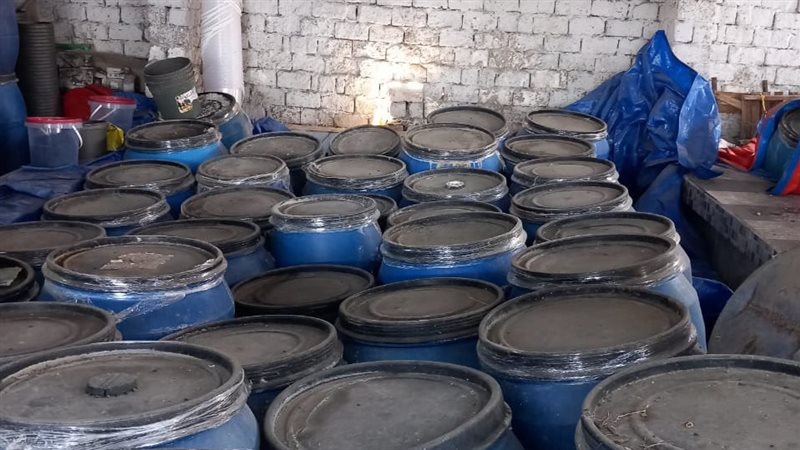 ضبط نصف طن رنجة و2