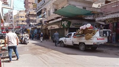 حملات نظافة ورفع الإشغالات بدسوق في كفر الشيخ