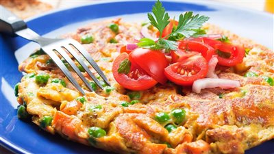 طريقةعمل العجة، أسرع عشاء بأقل التكاليف 