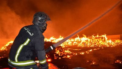 حريق يلتهم ورشة أخشاب في سوهاج 