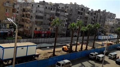 شاهد، أعمال تنفيذ محطة مترو العريش بالمرحلة الأولى للخط الرابع