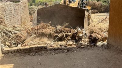 فتح شارع سليمان النجار بحي الهرم بعد غلقه بسبب البناء المخالف (صور)