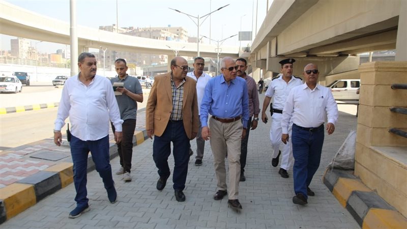 محافظ الجيزة في جولة