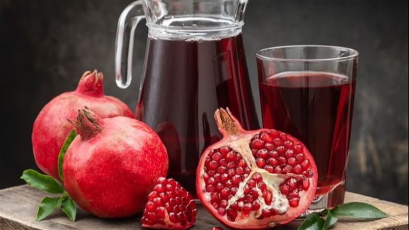 عصير الرمان، فيتو