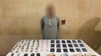 ضبط 7 عناصر إجرامية بحوزتهم حشيش وهيدرو في 4 محافظات 