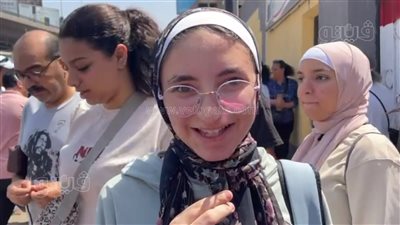 ارتياح بين طلاب الثانوية العامة لسهولة امتحان اللغة الأجنبية الثانية في القاهرة (فيديو) 