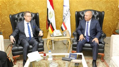 سفير ألمانيا خلال لقاء مع كامل الوزير: حريصون على زيادة التعاون في قطاع النقل