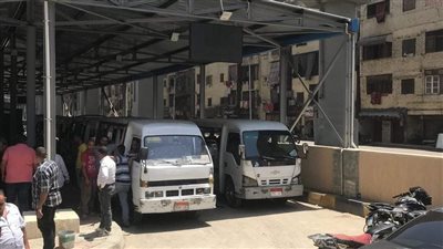 افتتاح موقف البوهي الجديد بقطاع شمال الجيزة (صور)