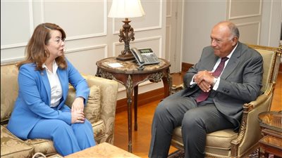 وزير الخارجية يلتقي المُديرة التنفيذية لمكتب الأمم المتحدة المعني بالمخدرات والجريمة