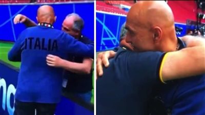 يواسي مراسلا فقد زوجته، لفتة إنسانية من سباليتي في يورو 2024