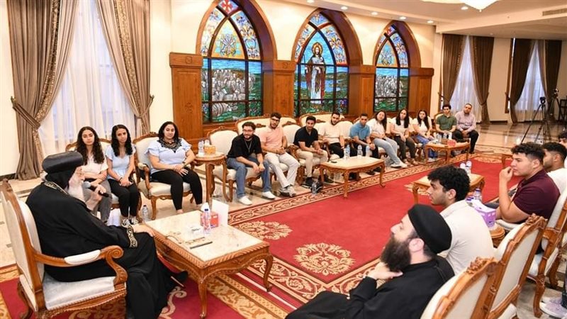 البابا تواضروس خلال