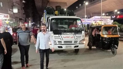 رفع 2300 حالة إشغال في حملات مكبرة بعدة مناطق بالجيزة (صور)