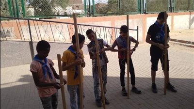 تنظيم مشروع كشفى للطلائع عن كيفية التعامل مع الحالات الطارئة في الأقصر