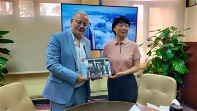 وليد قانوش: مستمرون في التعريف بحرفنا المصرية بالصين