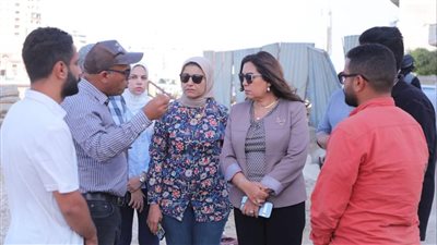 محافظ دمياط تتابع مشروع تطوير كورنيش النيل بمنطقة السنانية