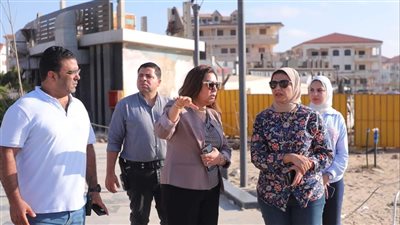 محافظ دمياط تتابع الموقف التنفيذى لمشروع تطوير منطقة اللسان بمدينة رأس البر 