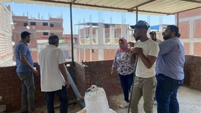 إيقاف وإزالة 16 حالة بناء مخالف بحي شرق الإسكندرية