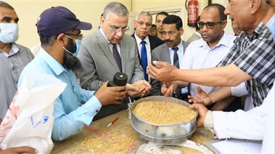 توريد 160 ألفا و144 طن قمح لشون وصوامع سوهاج 