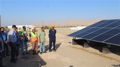 رئيس مياه الأقصر: تنفيذ محطة طاقة شمسية بهدف تقليل استهلاك الكهرباء