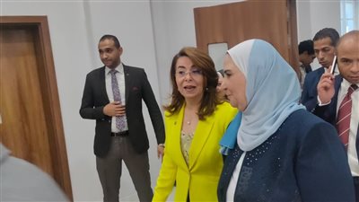 وزيرة التضامن الاجتماعي تستقبل وكيل السكرتير العام للأمم المتحدة