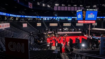 تطبق لأول مرة، سي إن إن تُجري أول تجربة عملية قبل مناظرة بايدن وترامب (فيديو)