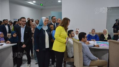 وزيرة التضامن تتفقد مركز علاج الإدمان بإمبابة (فيديو وصور)