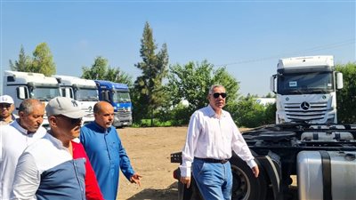 إزالة التعديات على الأراضي الزراعية بجمصة في الدقهلية 