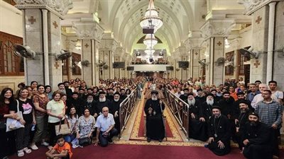 الأنبا ميخائيل يشرح رحلات القديس بولس في لقاء خدام إيبارشية حلوان