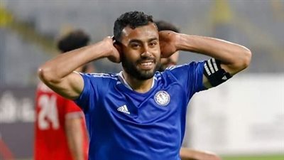 الدوري المصري، حسام حسن يسجل هدف سموحة الأول في شباك بيراميدز