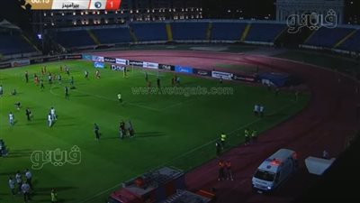 بعد اندلاع حريق باستاد الإسكندرية، إلغاء مباراة سموحة وبيراميدز 