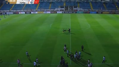 حريق استاد الإسكندرية، بيراميدز يطالب باعتباره فائزا أمام سموحة طبقا للوائح