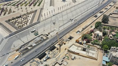  النقل تكشف أعمال تنفيذ المرحلة الأولى من الخط الرابع لمترو الأنفاق (صور)