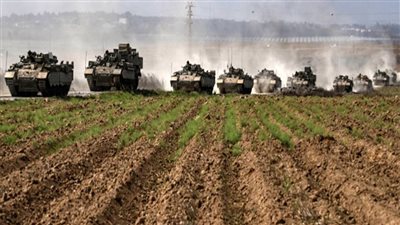 دبابات الاحتلال تدمر مناطق زراعية شاسعة غرب رفح الفلسطينية (فيديو)