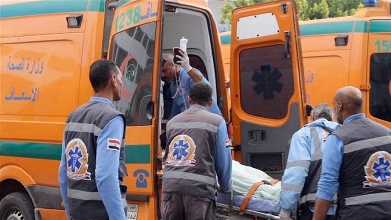 حادث تصادم سيارتين