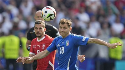 يورو 2024، سويسرا تحرج إيطاليا وتتقدم بهدف في الشوط الأول (صور)