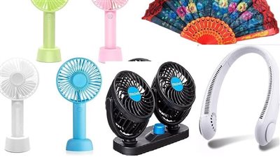 من اليدوية إلى الأتوماتيك، تعرف على أسعار المراوح المحمولة في الأسواق