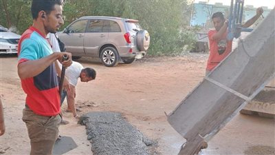 استكمال أعمال تركيب خطوط الغاز الطبيعي بواحة الخارجة في الوادي الجديد 